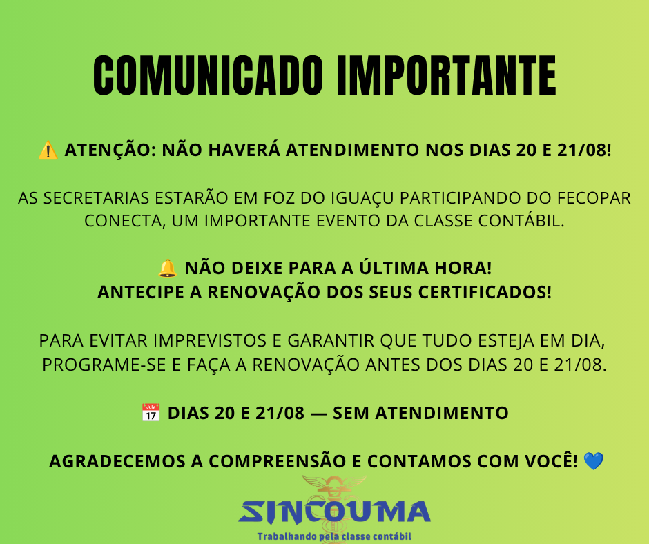 Verde e Branco Comunicado Do Governo Post para Facebook (4).png